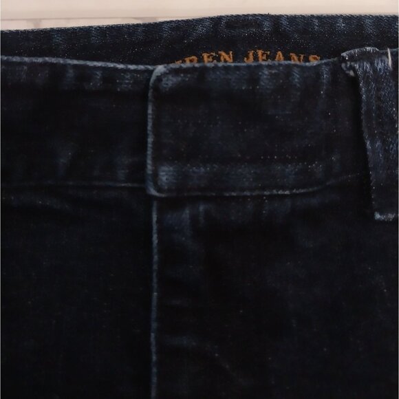Lauren Jeans Co Ralph Lauren Dark Wash Flare Denim Jeans sz 6 - Picture 6 of 13